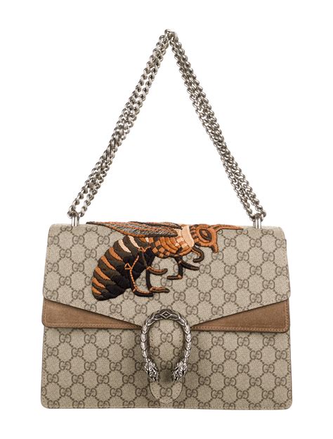 gucci dionysus bag with bee|gucci dionysus bag suede.